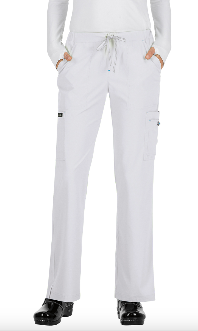 Koi Basics Holly Women's 8-Pocket Stretch Cargo Scrub Pants