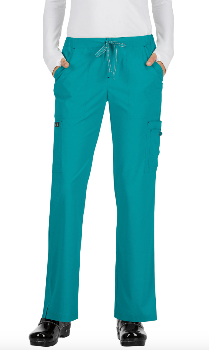 Koi Basics Holly Women's 8-Pocket Stretch Cargo Scrub Pants