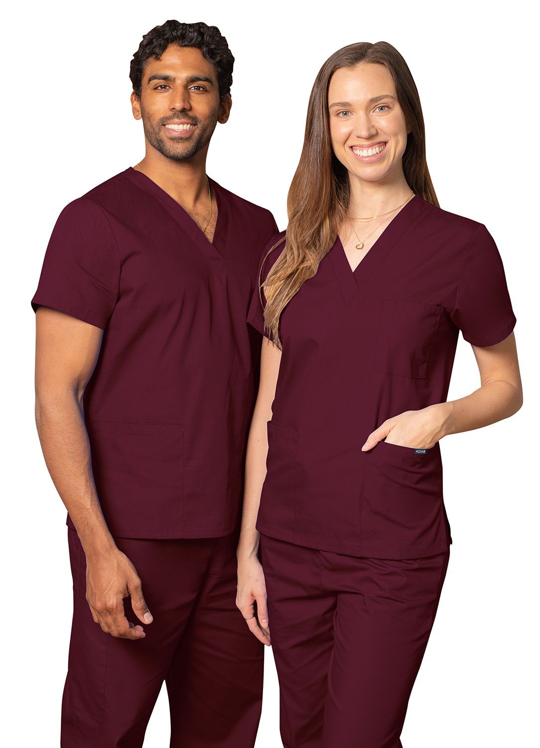 Unisex Drawstring Scrub Set