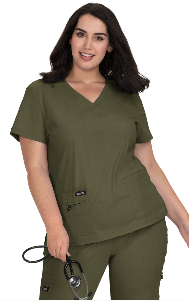 Koi Basics Becca Top