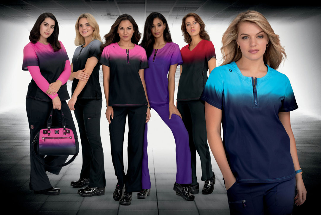 2 tone scrubs