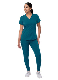 Women's Modern Athletic Jogger Scrub Set