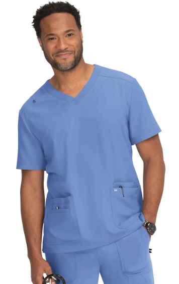 Koi Next Gen Free to Be Men's 4-Pocket Scrub Top